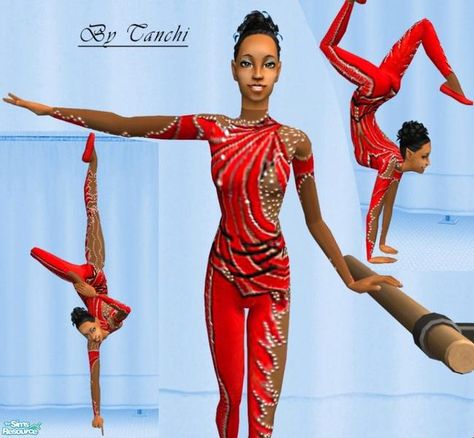 TS2 | Tanchi's Rhythmic Gymnastics Clothes Sims 4 Gymnastics Clothes, Sims 4 Gymnastic Cc, Sims 4 Cc Gymnastics Clothes, Sims 4 Gymnastics Cc, Sims 4 Gymnastics, Kids Gymnastics, Dancing Dolls, Gymnastics Outfits, Dance Leotards