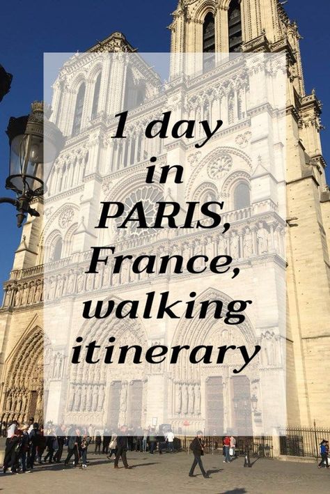 What to do in Paris, France, in one day | Paris 1-day itinerary | Places to see in Paris, France | 1 day in Paris Paris In One Day, Places To See In Paris, Andorra Travel, What To Do In Paris, Travel Buddies, French Travel, France Trip, Paris Itinerary, Day In Paris