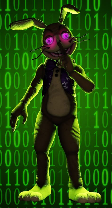 *not mine!* Glitchtrap Wallpaper, My Dear Husband, Dear Husband, Fnaf Wallpapers, Weird Art, Indie Games, American Horror Story, Five Night, Five Nights At Freddy's