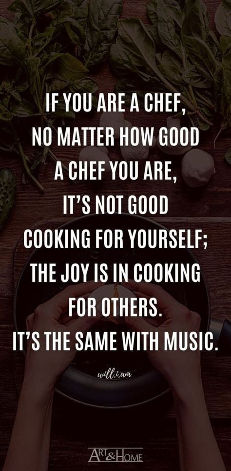 Food Matters Quotes, Enjoy Food Quote, Culinary Quotes, Helpful Thoughts, Chef Quotes, Nutella Bread, Food Quote, Done With Love, Culinary Chef