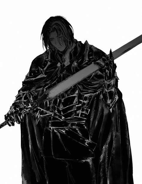 Dark Paladin, 다크 판타지, Knight Art, Dungeons And Dragons Homebrew, Fantasy Concept Art, Character Design Male, Dark Souls, Dnd Characters, Fantasy Artwork