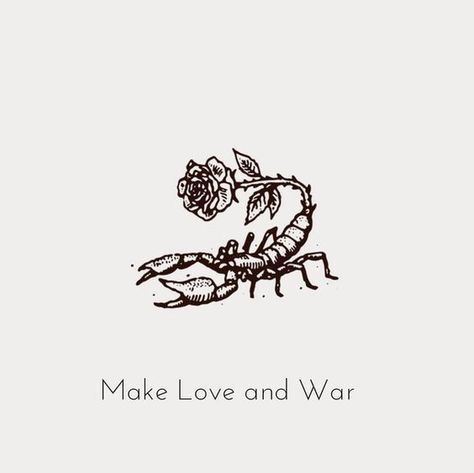 Make Love and War @michaelsusanno Scorpio Tattoo, Penny Dreadful, Make Love, Wow Art, Six Feet Under, A Drawing, Lotus Flower Tattoo, Future Tattoos, The Words