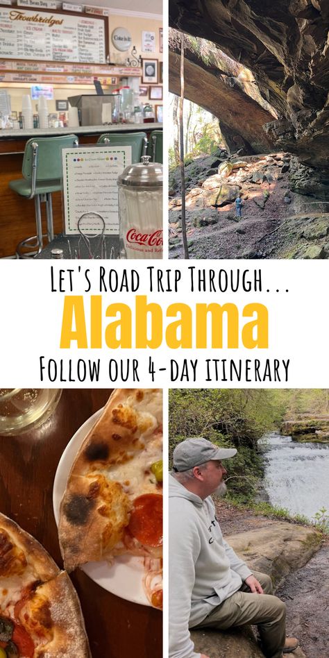 There's so much to see in Alabama that you can't possibly see it all in four days but this itinerary is full of history, architecture, birding adventures, the outdoors and incredible food! Road Trip Alabama, Alabama Road Trip, Day Trips In Ohio, South Alabama, Alabama Travel, North Alabama, Southern Heritage, Ohio Travel, Planning A Vacation