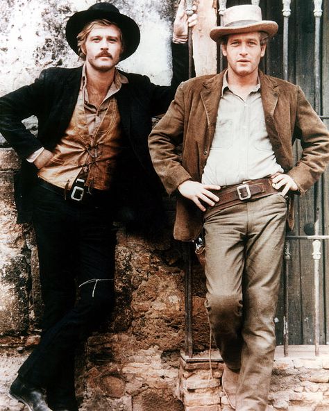 As played by Robert Redford & Paul Newman Paul Newman Robert Redford, Katharine Ross, Sundance Kid, Most Stylish Men, I Love Cinema, Robert Redford, Paul Newman, Poster Minimalist, Handsome Actors