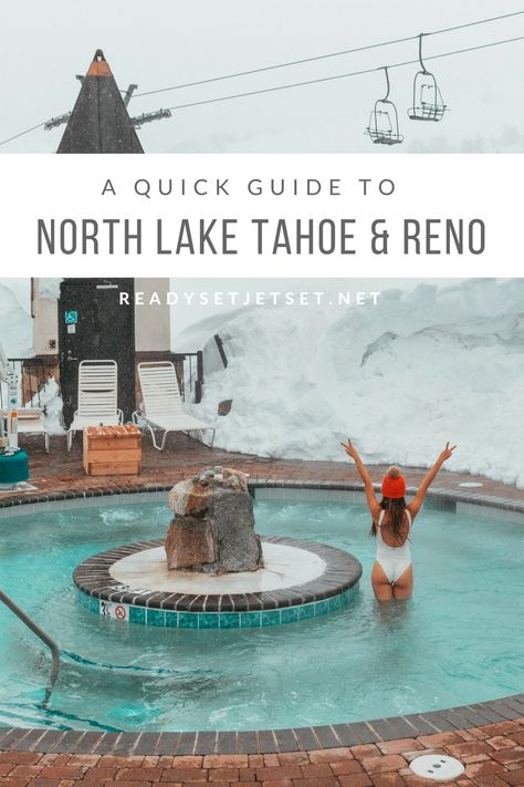 A QUICK GUIDE TO NORTH LAKE TAHOE & RENO // www.readysetjetset.net #readysetjetset #laketahoe #tahoe #reno #nevada #travel Lake Tahoe Trip, Lake Tahoe Winter, Tahoe Winter, Tahoe Trip, Lake Tahoe Vacation, Summer California, North Lake Tahoe, Wallpaper Summer, Nevada Travel