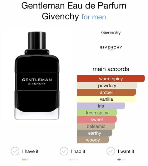 Perfume Ingredients, Gentleman Givenchy, Parfum Givenchy, Givenchy Gentleman, Givenchy Perfume, Cologne Collection, Fragrance Lab, Best Perfume For Men, Best Fragrance For Men