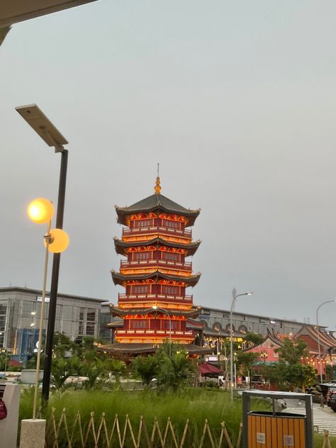 Tmii Jakarta Aesthetic, Tangerang, Jakarta, Lamp Post, Vision Board, Around The Worlds, Indonesia, In This Moment, Architecture