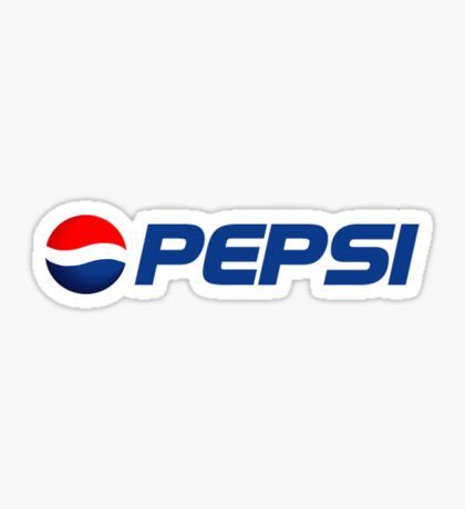 90s Pepsi Logo Sticker Blue Stickers, Pepsi Logo, Trendy Stickers, 90s Logos, Type Logo, Logo Stickers, Famous Logos, Tumblr Stickers, Pepsi Cola