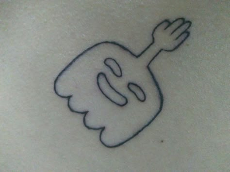 High Five Ghost, Cartoon Tattoo Ideas, Animated Shows, Tatuagem Masculina Pequena, Simple Tattoos For Women, Cartoon Tattoo, Funky Tattoos, Sick Tattoo, Doodle Tattoo