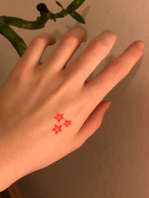 Red star tattoo 🎋#bamboo #aesthetic Red Star Tattoo, Bamboo Aesthetic, Aesthetic Tattoos, Star Tattoo, Red Tattoos, Discreet Tattoos, Aesthetic Tattoo, Wanda Maximoff, Star Tattoos