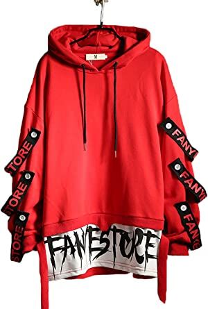 Hello MrLin Men's Hip Hop Hoodie Japanese Harajuku Streetwear Techwear Urban Pullover Red : Amazon.co.uk: Clothing Harajuku Outfits Black, Techwear Streetwear, Harajuku Men, Techwear Outfits, Japanese Harajuku, Led Fashion, Harajuku Outfits, Harajuku Streetwear, Estilo Hip Hop