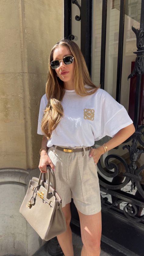 Hermes Outfits Women, Birkin Mom, Hermes Fashion, Fashion Modest, Minimal Outfit, Outfits Women, Spring Summer Outfits, Minimal Fashion, Beverly Hills