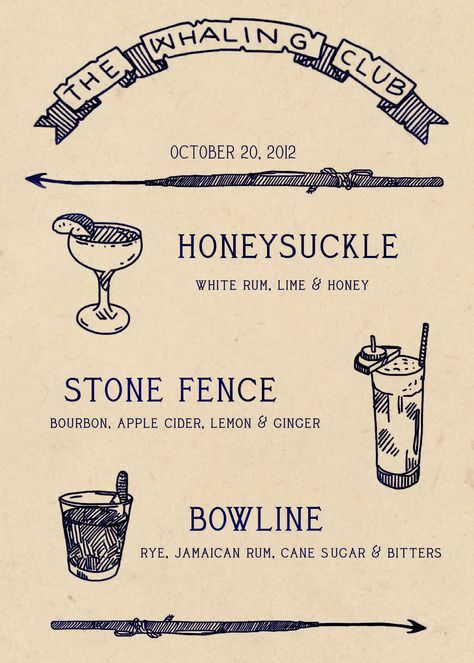 cocktail menu + drawings by Sarah Mullin + cleaver type Speakeasy Menu Design, Cocktail Menu Design Ideas, Speakeasy Menu, Menu Drawing, Cocktail Menu Design, Underground Culture, Drink Menu Design, Menu Illustration, Menue Design