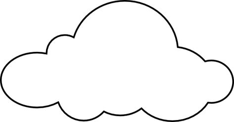 Large+Cloud+Coloring+Page Large Cloud Template Free Printable, Cloud Template Free Printable, Coloring Clouds, Printable Cloud Template, Cloud Coloring Page, Cloud Printable, Cloud Clipart, Elephant Template, Cloud Template