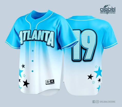 Team Spirit Blue Baseball Jersey For Sports, Team-colored Sports Jersey For Baseball Season, Cheer Jersey, Blue Sports Fan Baseball Jersey, Global Apparel, Breathable Team-colored Baseball Jersey For Sports, Customizable Team-colored Baseball Jersey For Sports, Softball Girls, Softball Uniforms