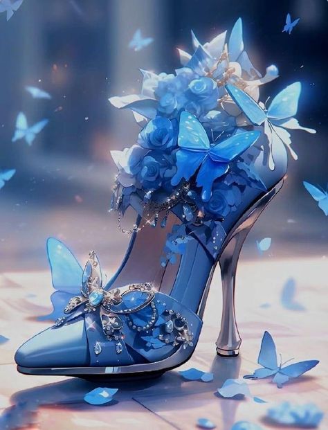 Fairy Heels, Fashion Illustration Shoes, Shoe Artwork, Whimsical Shoes, Magic Shoes, Fairy Shoes, Creative Shoes, Shoes Drawing, Fashion Drawing Dresses