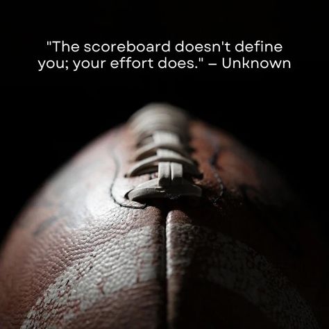 150+ Football Quotes That Capture the Spirit of the Game - Personalized Gift Sandjest Football Life Quotes, Game Day Quotes Football, Football Quotes High School, Quotes On Football, Sports Quotes For Kids, Underdog Quotes Sports, Flag Football Quotes, Motivational Quotes For Football Players, Football Motivation Quotes