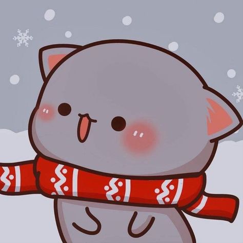 Christmas Profile Pictures, Chibi Cat, Cute Bunny Cartoon, Cute Bear Drawings, Images Kawaii, Cute Cartoon Images, Cute Couple Wallpaper, Cat Icon, Cute Cartoon Pictures