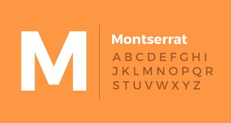 Montserrat font pairing options to use for a modern design Montserrat Font Pairing, Montserrat Font, Old Fashioned Fonts, Contemporary Fonts, Clean Fonts, Open Fonts, Popular Fonts, Free Script Fonts, Great Fonts