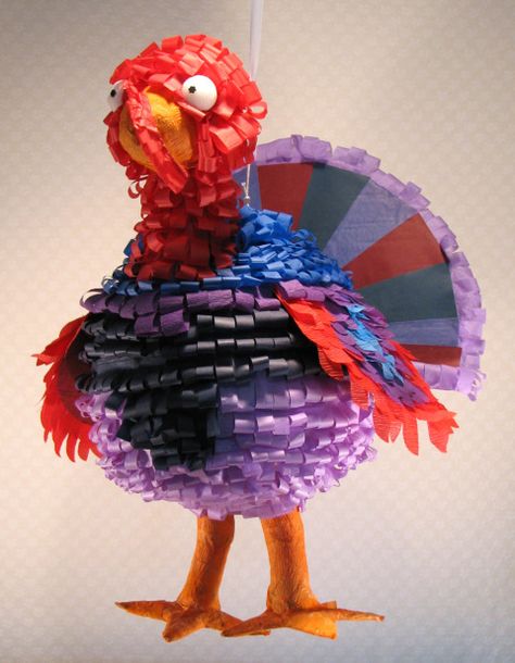 Turkey Piñata inspiration Thanksgiving Pinata, Turkey Pinata, Pinata Ideas, How To Make Pinata, Paper Turkey, Turkey For Thanksgiving, Pink Party Theme, Birthday Pinata, Olympic Party