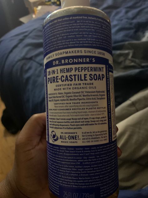 Dr Bronners, Pure Castile Soap, Best Investment, Castile Soap, Organic Olive Oil, Glow Up Tips, Best Investments, Organic Oil, Jojoba Oil