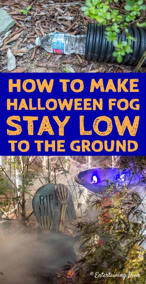 Fog Chiller, Low Lying Fog, Halloween Yard Haunt, Halloween Yard Displays, Halloween Yard Signs, Haunted Trail, Haunted House Ideas, Yard Haunt, Halloween Graveyard