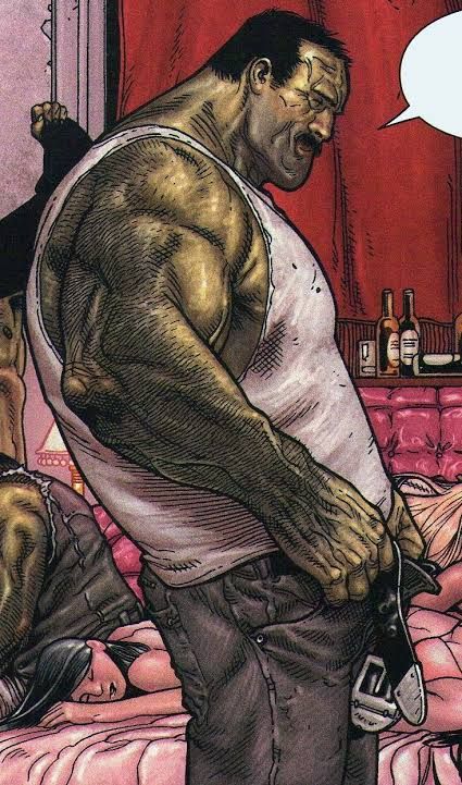 Old Man Logan Hulk, Beard Drawing, Banner Hulk, Old Man Logan, Marvel Database, Comic Book Art Style, Book Illustration Art, Comic Pictures, Bear Men