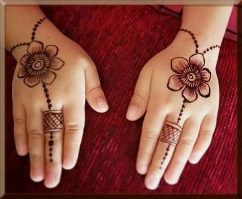 Simple mehndi design and cute mehndi design for kids Kids Mehandi Design, Cute Mehndi Designs For Kids, Cute Mehndi Designs, Cute Mehndi Design, Simple Mehndi Designs For Kids, Kids Mehndi Design, Mehndi Design For Kids, Cute Mehndi, Baby Mehndi Design