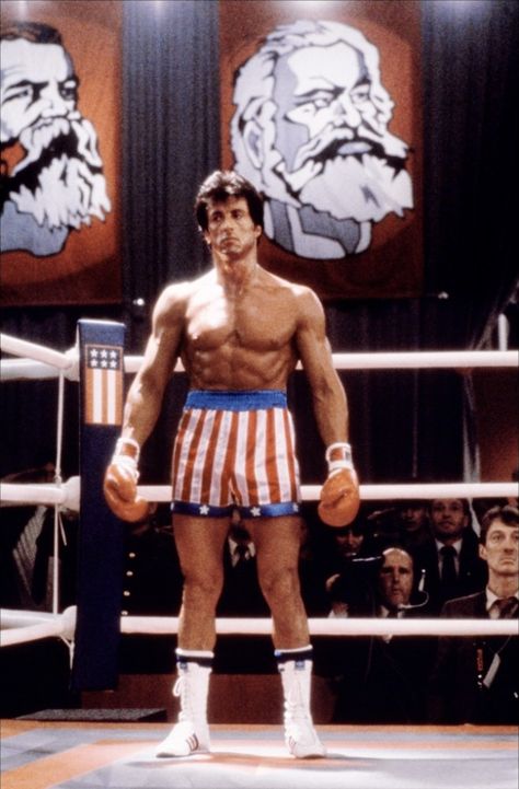 Rocky IV - Sylvester Stallone Rocky Stallone, Rocky Film, Carl Weathers, Rocky Balboa, The Best Films, Sylvester Stallone, Balboa, Famous Faces, Pulp Fiction