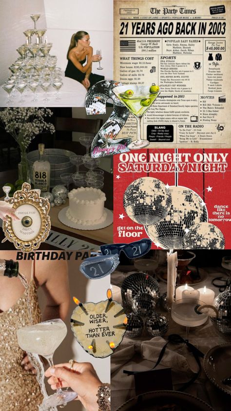 20s Bday Party, 22nd Party Ideas, Tying Up My Twenties Birthday, 20th Birthday Party Themes For Her, 21st Birthday Baddie, 21 Bday Theme Ideas, Aquarius Party Theme, Party Animal Birthday Theme Adult, 20th Birthday Theme Ideas