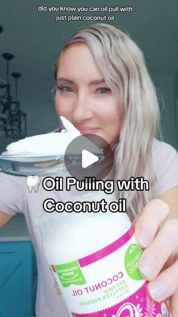 Lauren Gallegos on Instagram: "Oil pulling with coconut oil. An ayurvedic practice used for centuries.
#oilpulling #oralhygiene  #OralHealthTips #dentalhygienist" Oil Pulling With Coconut Oil, Coconut Oil Pulling, Extra Virgin Coconut Oil, Coconut Oil Uses, Liquid Oil, Teeth Health, Oil Pulling, Holistic Medicine, Virgin Coconut Oil