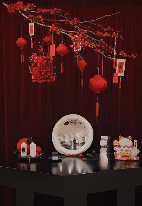 NORMAD - NORMAD added a new photo — at NORMAD. Chinese New Year Table Decorations Ideas, Chinese New Year Table Decorations, Chinese New Year Table, Cny Hampers, Luna New Year, Tet Decoration, Lunar New Year Decoration, Chinese New Year Decor, One Night In Bangkok