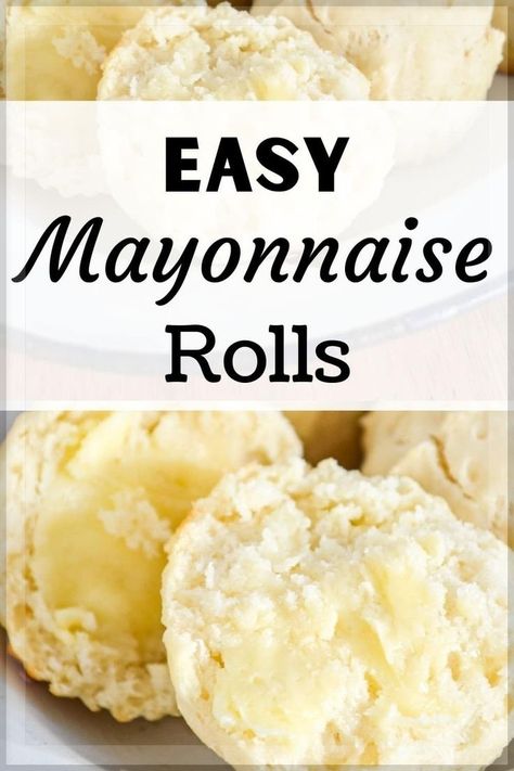 Dinner Rolls With Mayonnaise, No Yeast Dinner Rolls With Mayo, Quick Dinner Rolls Using Mayonnaise, 3 Ingredient Dinner Rolls, 3 Ingredient Rolls, Easy Rolls Recipe Quick No Yeast, Mayonnaise Rolls Easy, Mayonnaise Bread Recipe, Dinner Rolls Recipe No Yeast