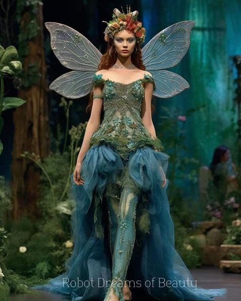 Midsummer Nights Dream Fairy Costume, Fairy Queen Outfit, Midsummer Night's Dream Outfit, Hippolyta Midsummer Nights Dream, Ocean Fairy Costume, Adult Fairy Costume, Fashion Collection Inspiration, Fantasy Party, Summer Night Outfit