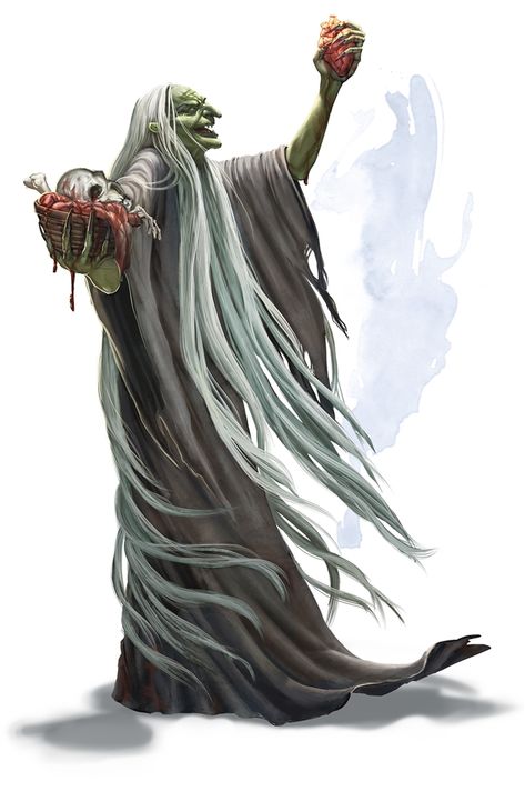 Green Hag coven? Swamps, tragedy, despair, Fey, illusion only (no actual transformation) Green Hag, Medieval Characters, Rpg Monsters, Monster Inspiration, Dnd Creatures, D D Monsters, Heroic Fantasy, Gaming Stuff, Forgotten Realms