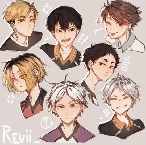 Pretty Setters, Pretty Setter Squad, Haikyuu Volleyball, Haikyuu Karasuno, Kenma Kozume, Haikyuu Funny, Happy Pictures, Kageyama Tobio, Haikyuu Manga