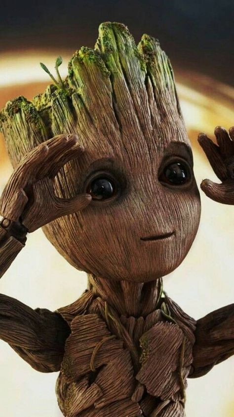 ग्रूट Daily Wallpaper, Groot Marvel, I Am Groot, Wallpapers Android, Avengers Wallpaper, Wallpaper Tumblr, Baby Groot, Wallpaper Vintage, Lego Marvel