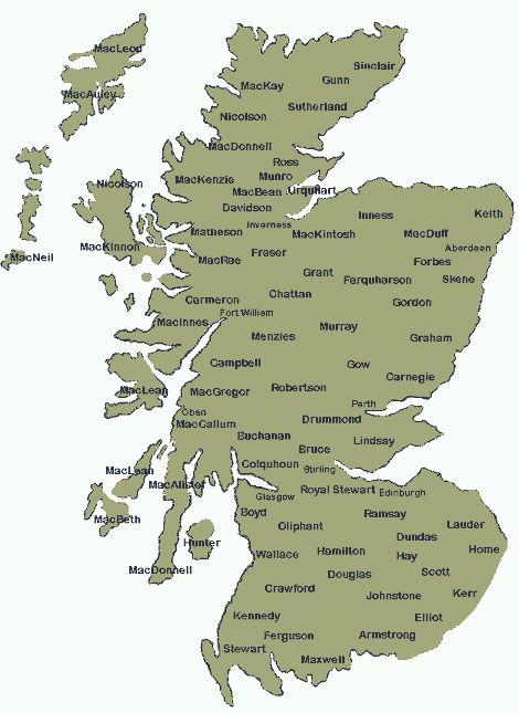 Map of Scottish Clans – historycomestolife Map Of Scotland, Beautiful Scotland, Scotland History, Scottish Ancestry, Great Scot, Scotland Forever, Celtic Heritage, Scottish Clans, The United Kingdom