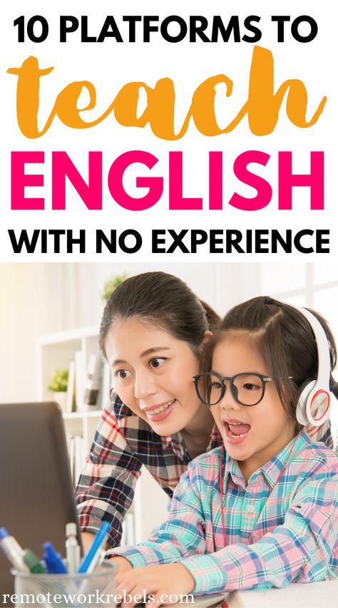 10 platforms to teach English online with no experience. How to teach English online for beginners. Make side hustle cash from the comfort of your own home, or while travelling. #teachenglishonline #teachenglishonlineforbeginners How To Teach English, Typing Jobs From Home, Online Jobs For Students, Teach English Online, Freelance Sites, Amazon Jobs, Teaching Online, Typing Jobs, Job Advice