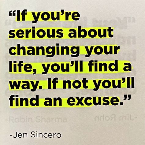 By Jen Sincero - Librilogia @librilogia @jensincero #quotes #jensincero #life #discipline #book #library #bookofthemonth #books Jen Sincero, Books Library, Robin Sharma, Book Library, Book Of The Month, Better Life Quotes, May 27, Better Life, You Changed