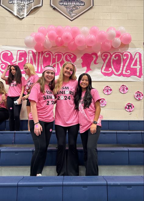 Barbie Pep Rally Theme, Barbie Spirit Week, Pink Out Pep Rally, Pep Rally Themes, School Campaign Posters, School Campaign, Pep Rally, Campaign Posters, Pink Out