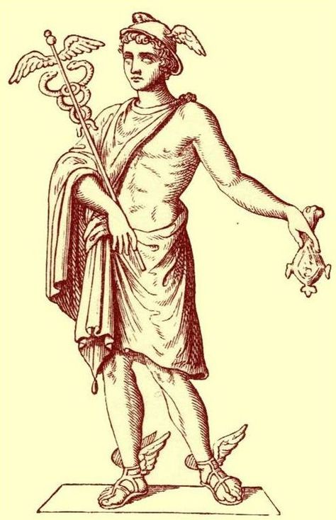 Beautiful Greek god Hermes - Google Search | HERMES/MERCURY | LOST ... Hermes Mythology, Hermes Tattoo, Son Of Zeus, Greek Mythology Gods, Classical Mythology, Mythology Tattoos, Greek Gods And Goddesses, Greek Mythology Art, Roman Mythology