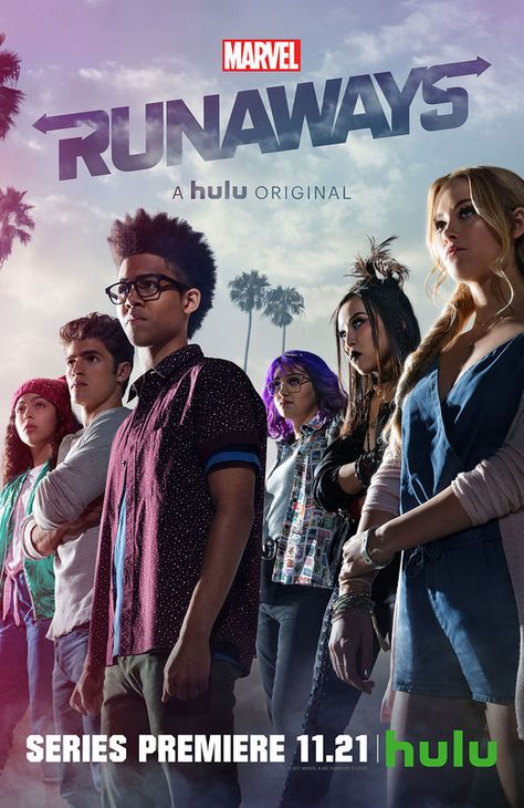 Runaways Marvel's Runaways, Runaways Marvel, Marvel Tv, Marvel Posters, Episode Online, Marvel Series, Netflix Movies, Good Movies To Watch, Tv Shows Online