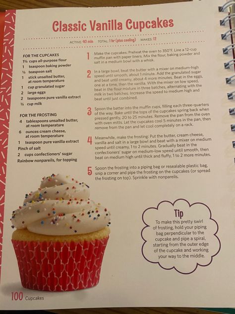 Recipe For Cupcakes, How To Make Cupcakes From Scratch, Vanilla Cupcakes Recipe, Single Cupcake Recipe, Cupcake Recipe, Basic Cupcake Recipe, Homemade Cupcake Recipes, Cupcake Recipes From Scratch, Homemade Recipe Books