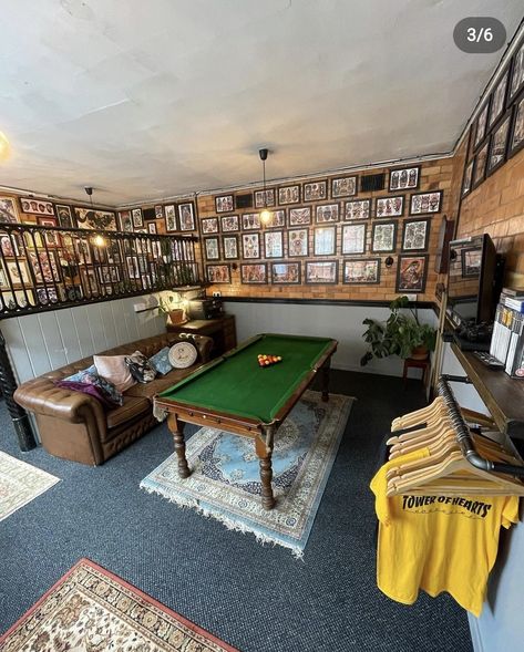 Studio Waiting Area, Pool Room, Pool Rooms, Waiting Area, From Instagram, Billiard Table, Poker Table, Tattoo Shop, Tattoo Studio