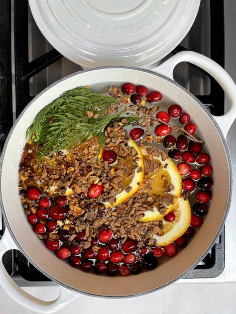 Williams Sonoma Smell, Holiday Simmer Pot, Stovetop Simmer, Simmer Pots, Simmer Pot Recipes, Potpourri Recipes, Simmer Pot, Mulling Spices, Christmas Smell