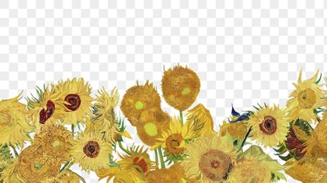 Sunflower Van Gogh, Van Gogh Sunflowers, Procreate Ipad Art, Scrapbook Printing, Arte Van Gogh, Scrapbook Book, Art Journal Therapy, Van Gogh Art, Collage Background