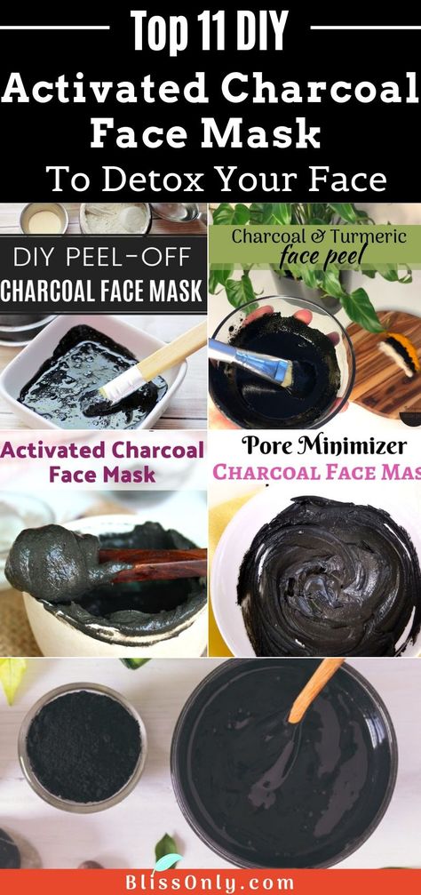 Diy Charcoal Face Mask, Charcoal Face Mask Diy, Charcoal Skincare, Activated Charcoal Face Mask, Diy Charcoal, Diy Charcoal Mask, Face Mask Peel Off, Activated Charcoal Mask, Skin Masks