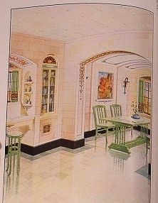 Original Art Deco kitchens from the 1920s to 1940s 1930 Kitchen, Art Deco Kitchen Design, 1920s Kitchen, 1930s Kitchen, Bungalow Kitchen, Art Deco Kitchen, Garden Magazine, 1930s House, Casa Vintage