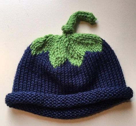 Baby Hat Newborn Hat Blueberry Hat Roll brim beanie Child Hat, Yarn Gifts, Baby Hat Patterns, Newborn Baby Hats, Baby Knitting Patterns Free, Hat Knit, Toddler Hat, Baby Hats Knitting, Newborn Hat